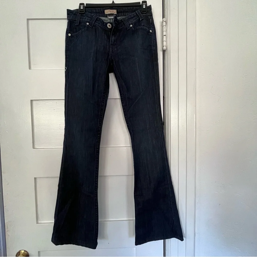 Vintage Denim of Virtue Flare Jeans - Picture 1 of 10